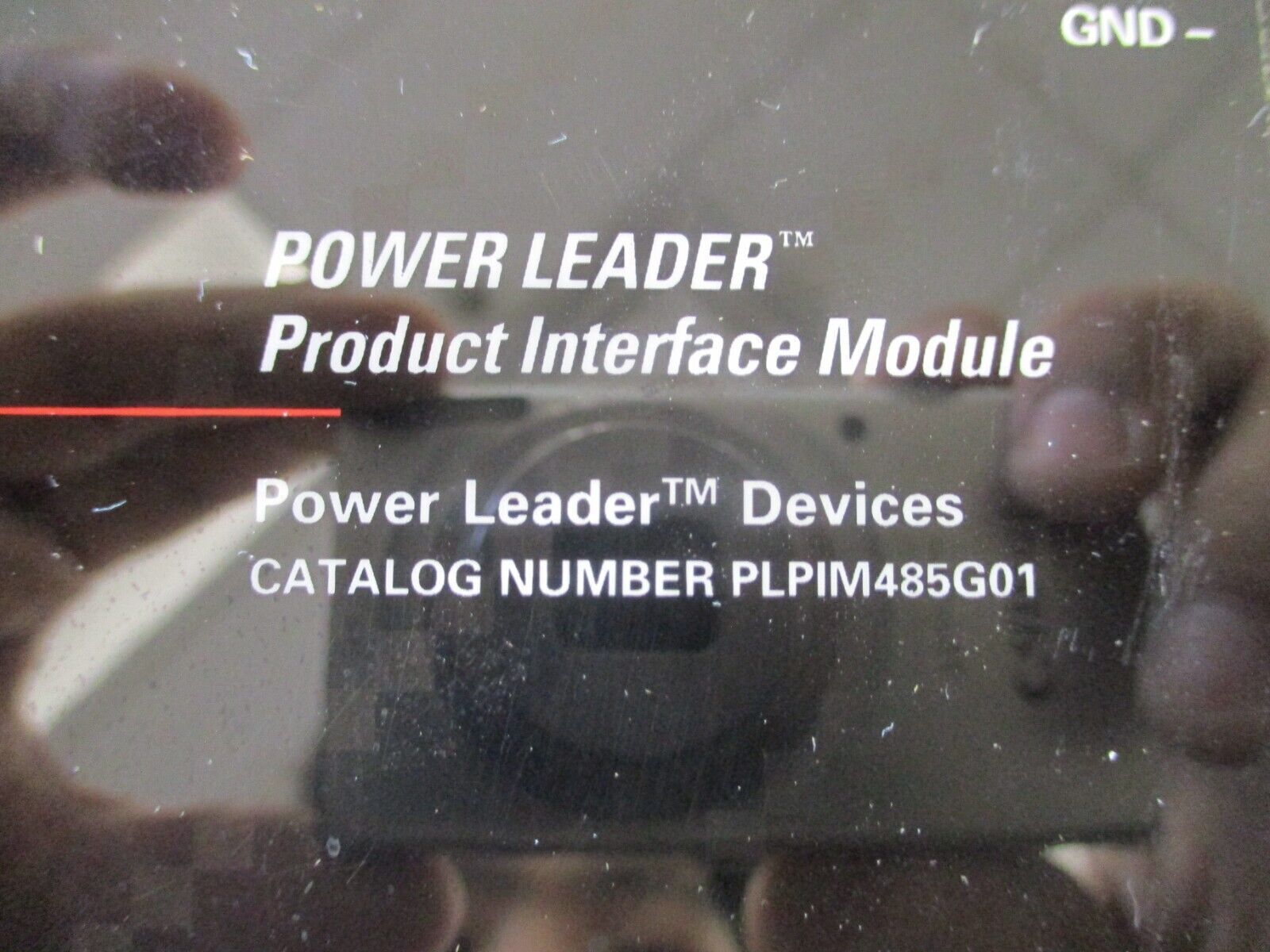 GE Power Leader Product Interface Module PLPIM485G01 120VAC 24VDC Used