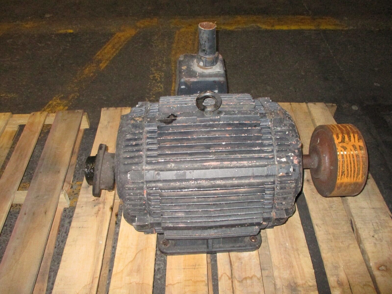 Westinghouse AC Motor 71C17895 40HP 460V 55A 60Hz 3Ph Used
