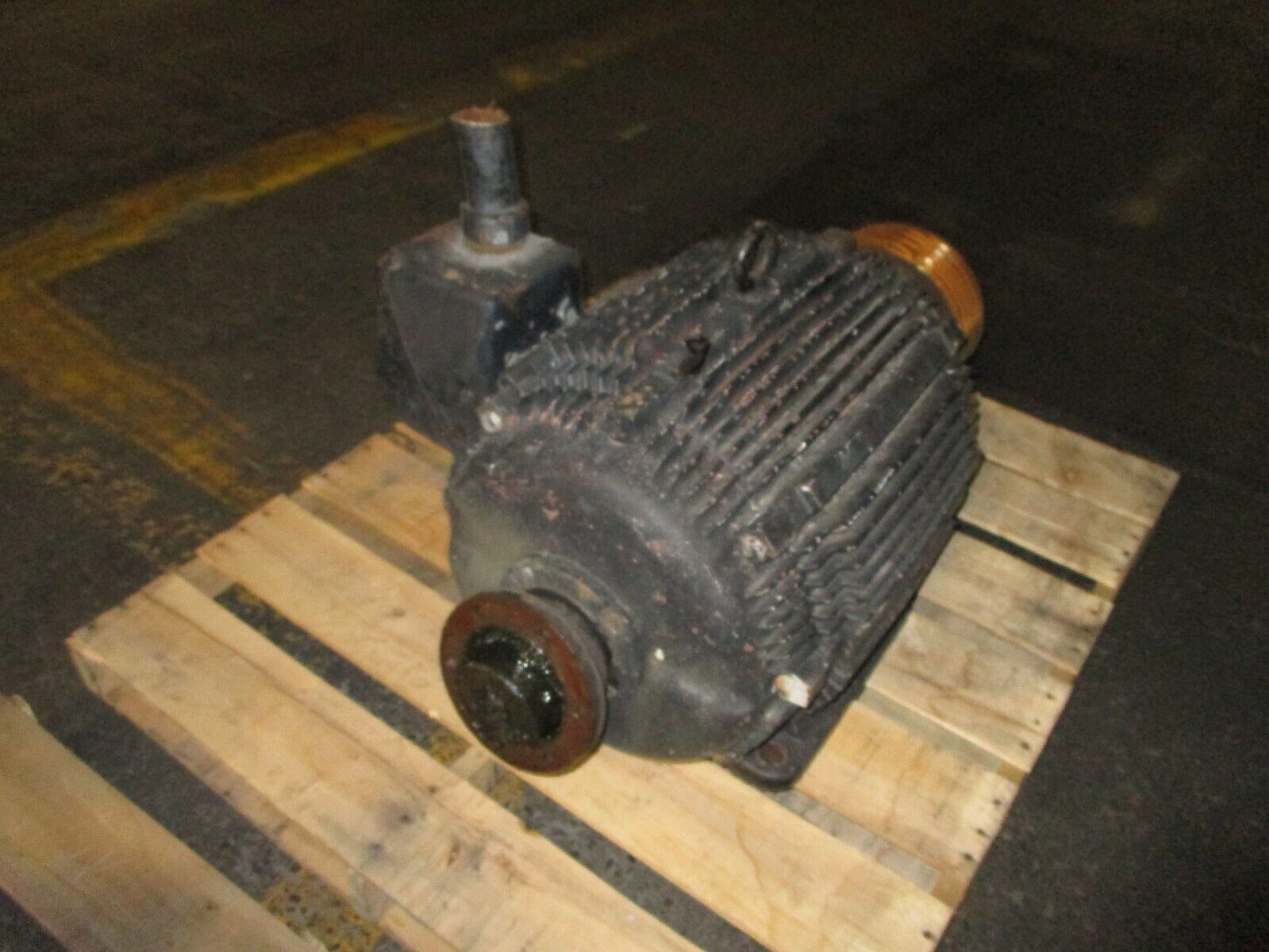 Westinghouse AC Motor 71C17895 40HP 460V 55A 60Hz 3Ph Used