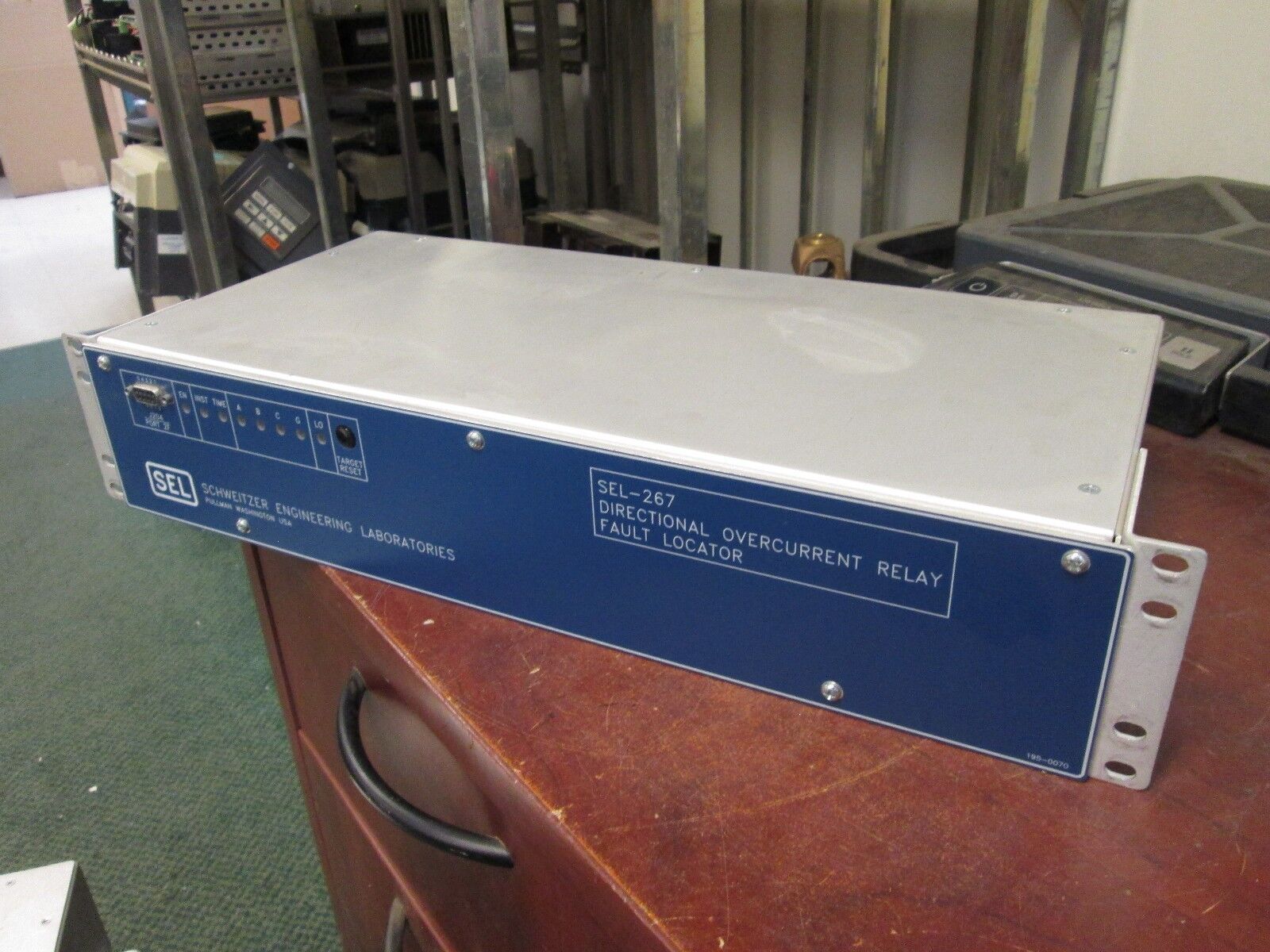 SEL SEL-267 Directional Overcurrent Relay 267005-4256MHNB Used