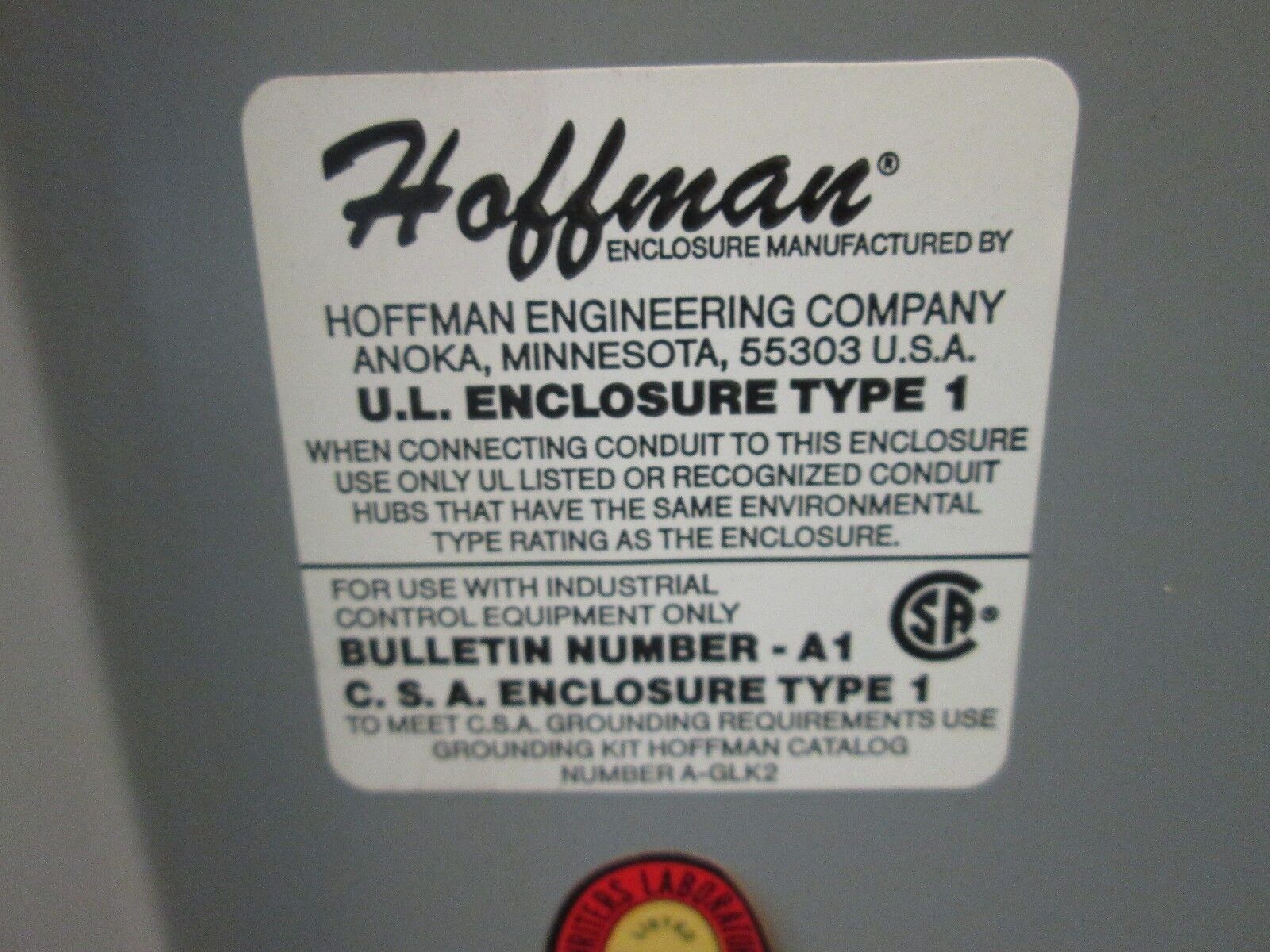 SECO SV3000 AC Drive 4.3KVA Red Lion Controls IMD1 Nema 1 Enclosure Used