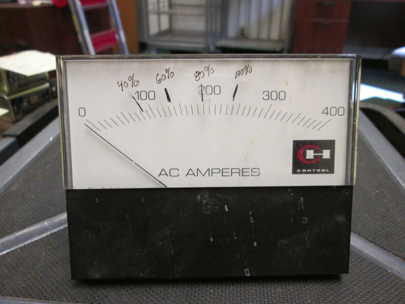 Cutler-Hammer AC Amp Control Meter 0-400A Range Used