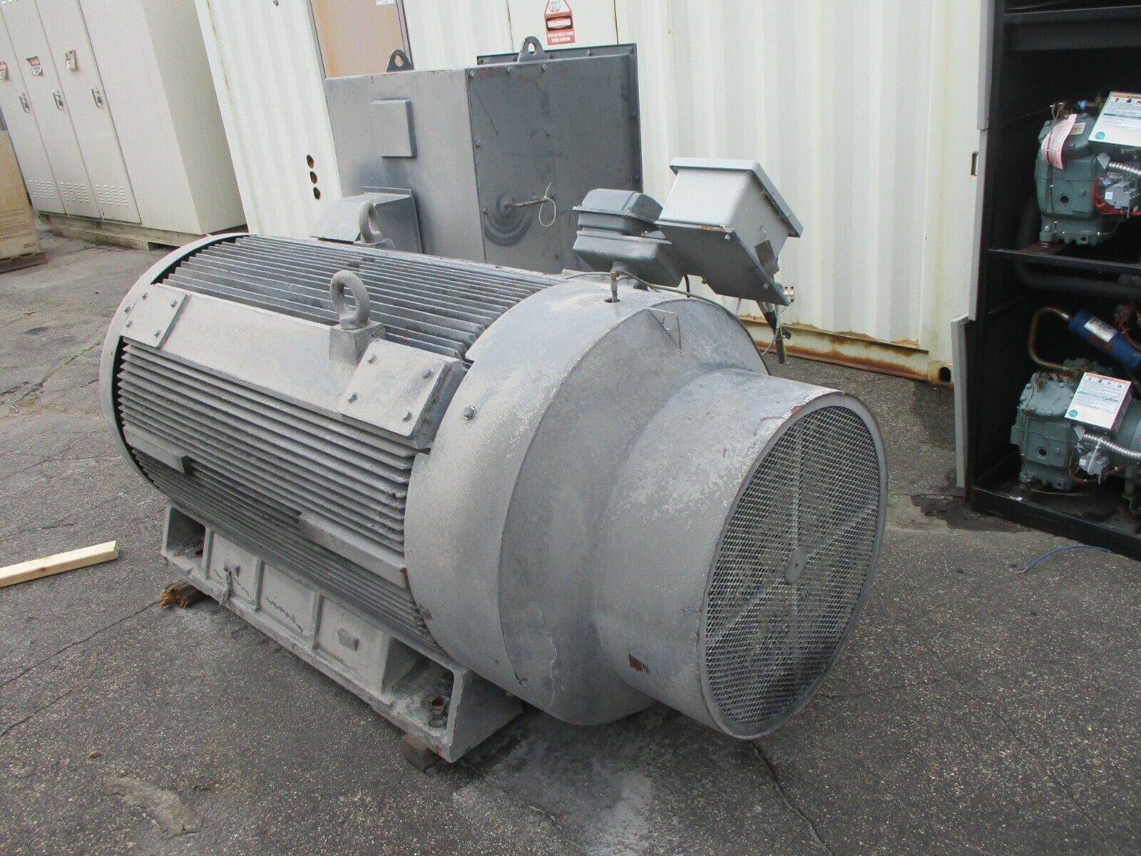 Westinghouse AC Motor AE JH-WT002 1000HP 1200RPM 4000V FR: 500CB MFD: 2005 Used