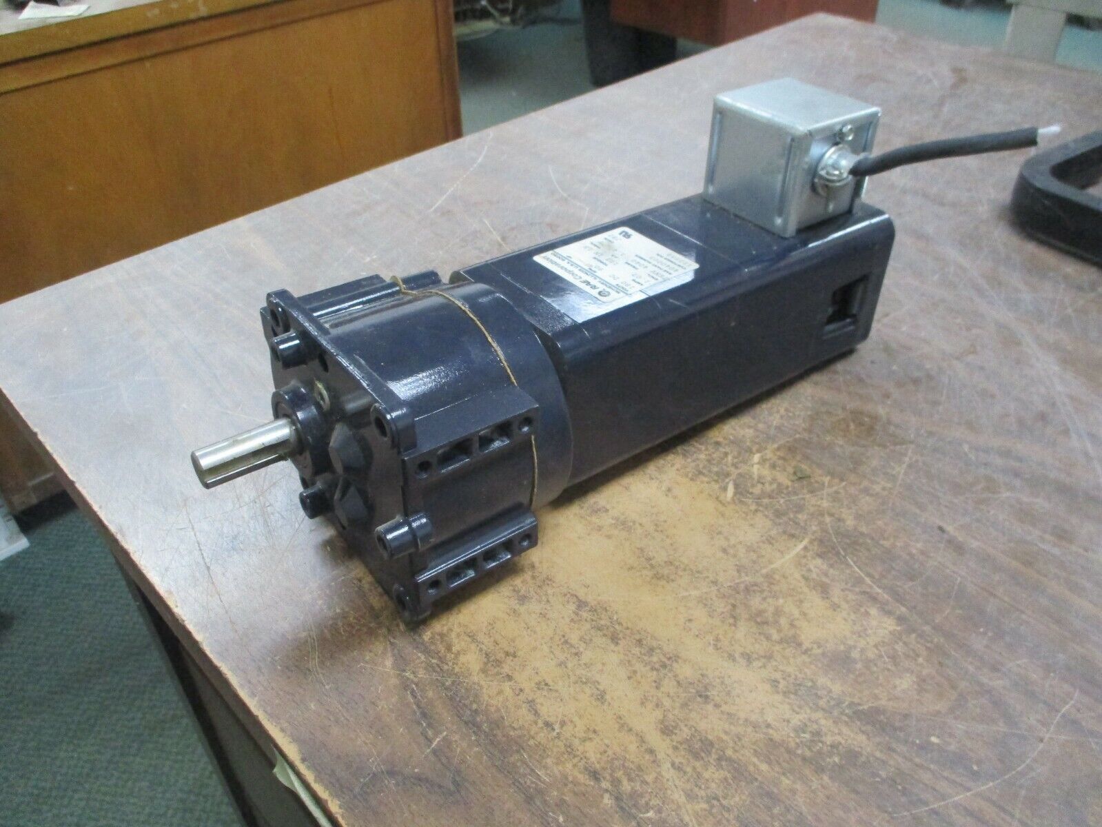 RAE DC Conveyer Motor 4040003 180VDC 90RPM 1.07A FR: 4040 ENCL: TENV Used