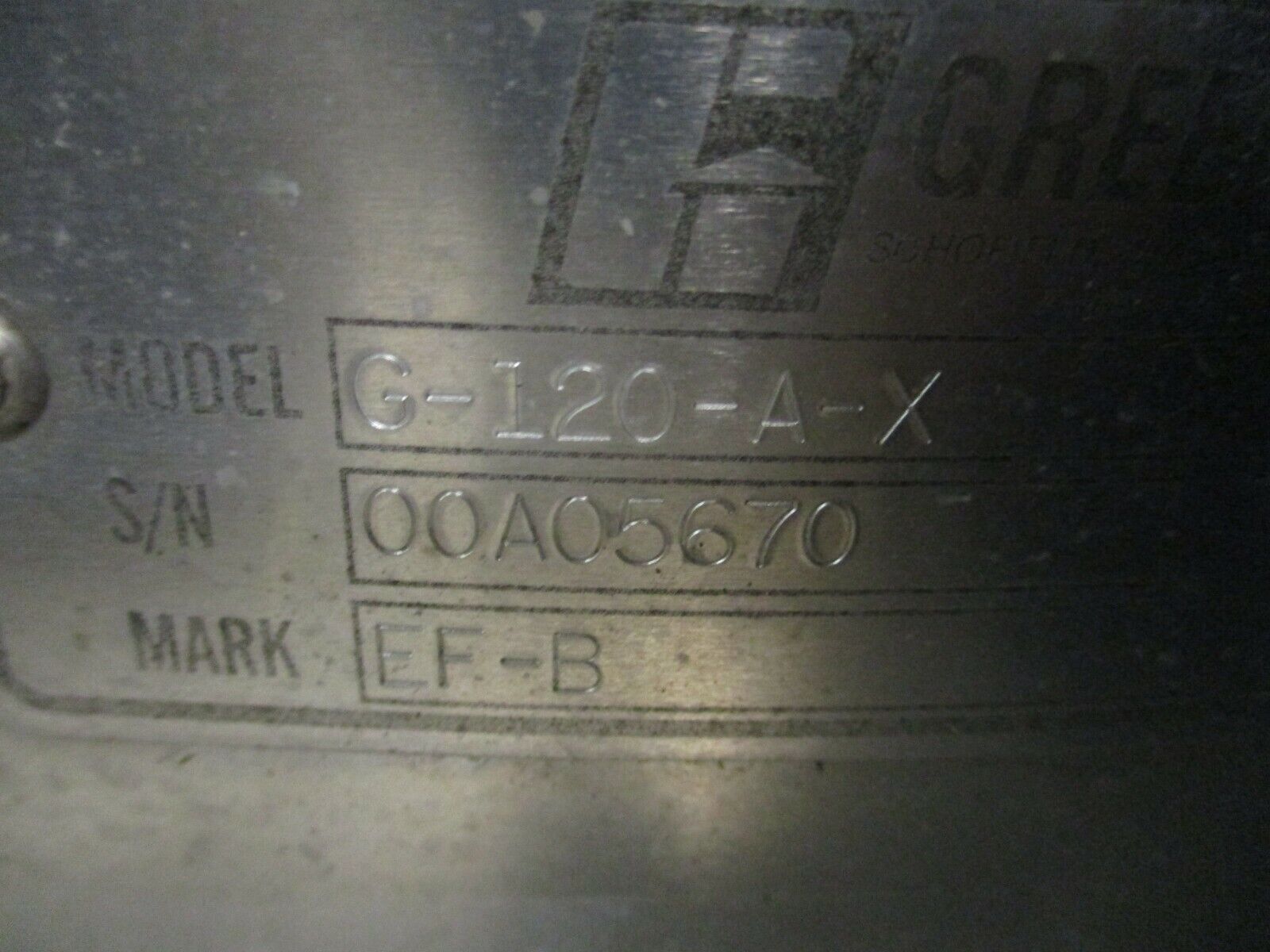 Greenheck Exhaust Fan G-120-A-X *Dented Top* Used