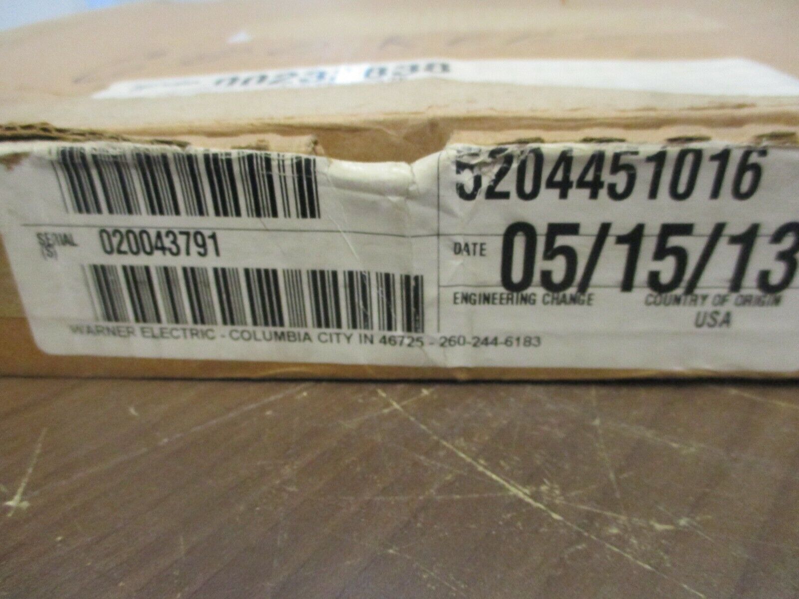 Warner Electric SF-1525 Magnetic Clutch 5204-451-016 90VDC 2000RPM 38W New Surp