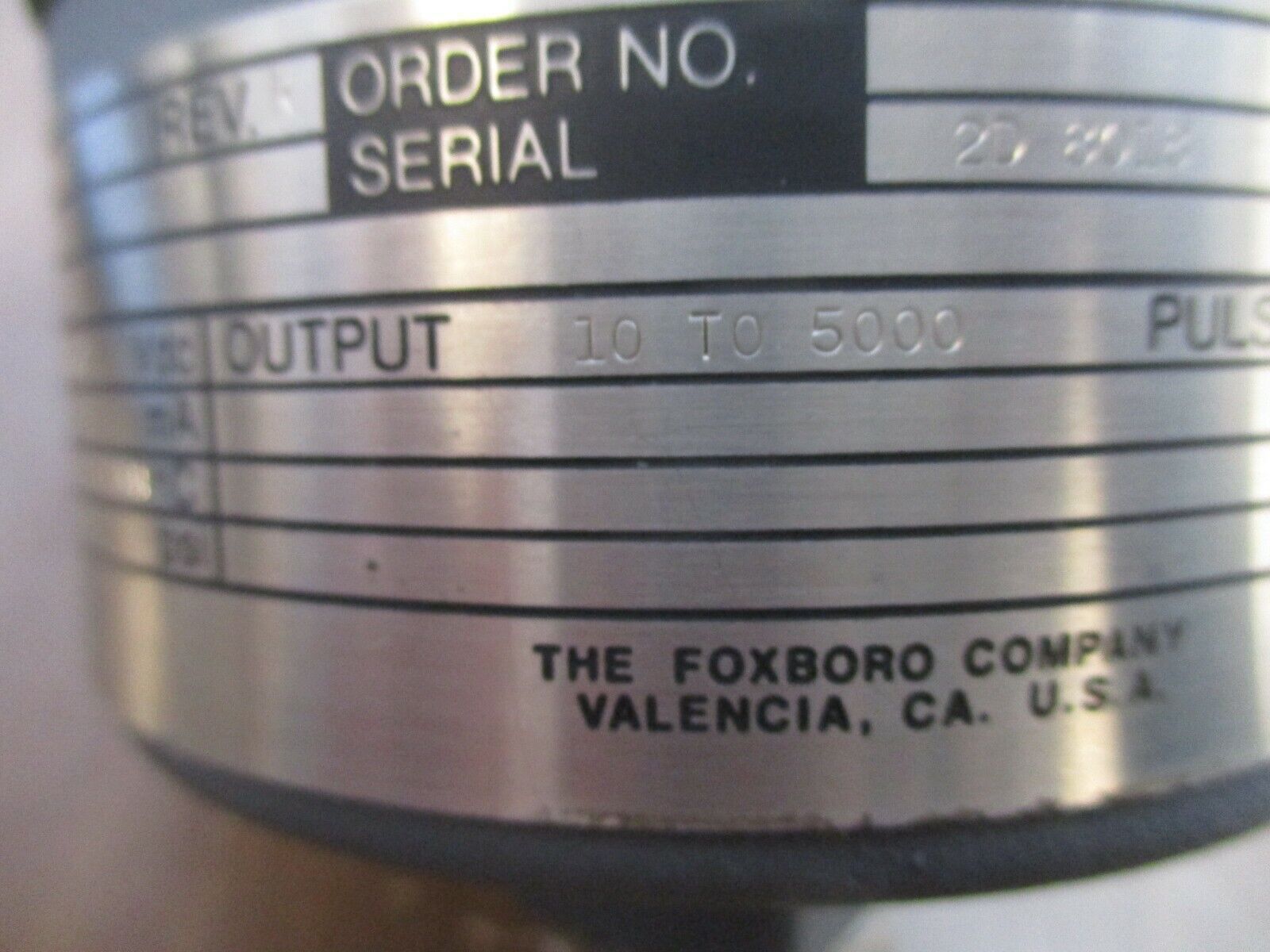 Foxboro Preamplifier A2020LA-FD-A Rev. R Power: 15-30VDC *No Box* New Surplus