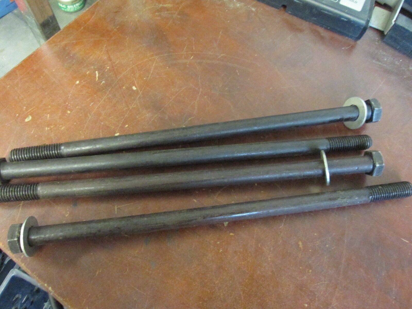 Misc. Brands Hex Cap Screw Diameter: 5/8" Length Under Head: 14" *Lot of 4* Used