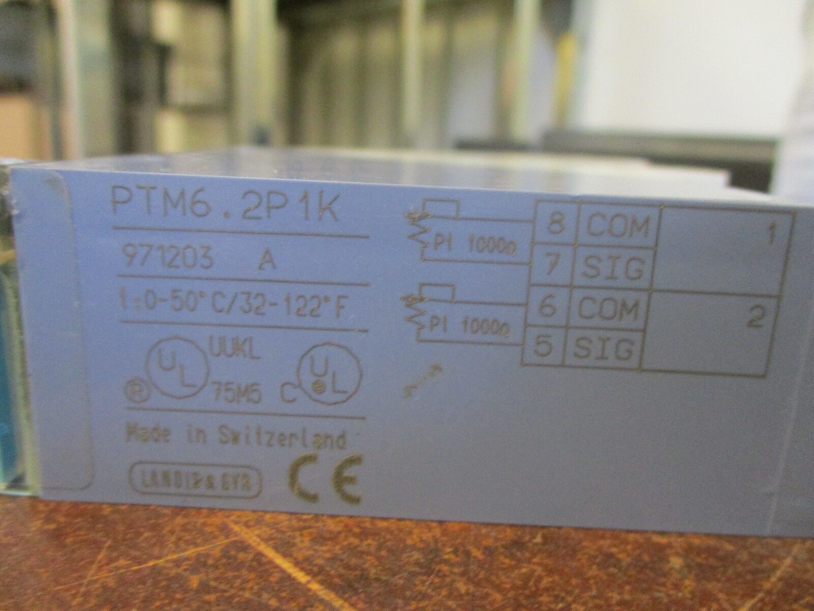 Siemens Point Termination Module PTM6.2P1K "Lot of 2" Used