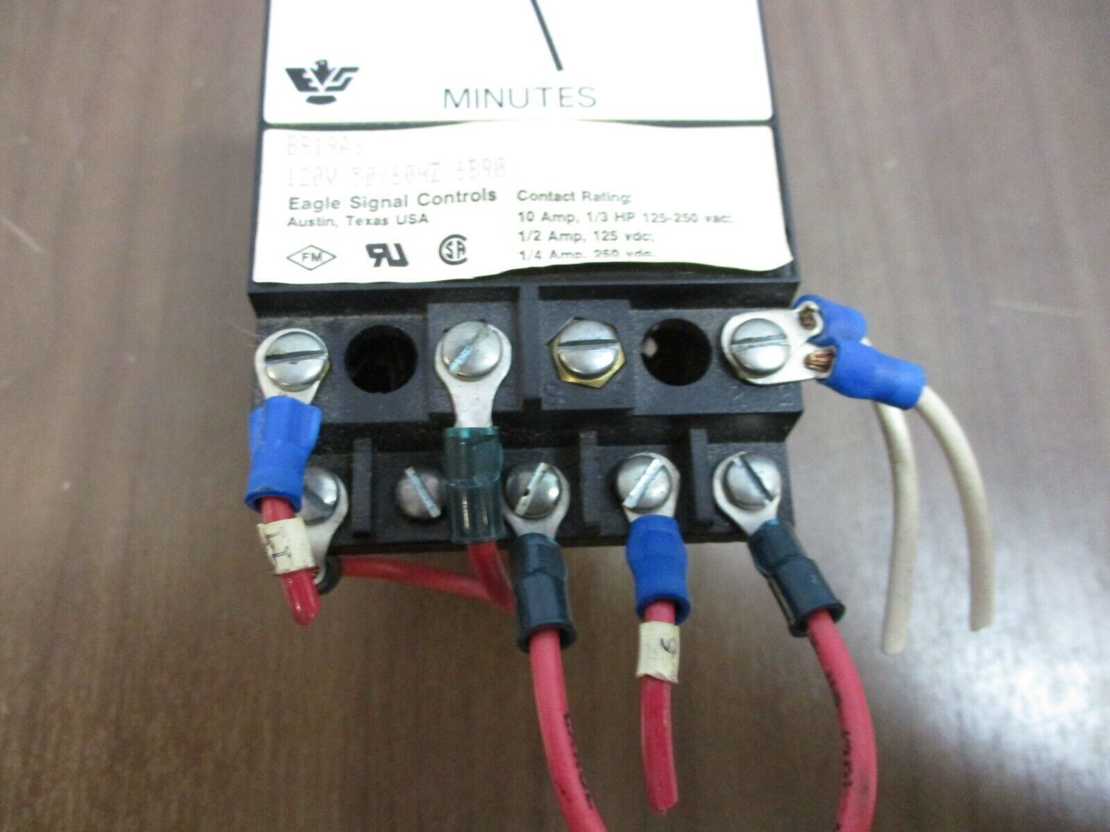 Eagle Signal Timer BR19A6 120V 50/60Hz *No Knob* Used