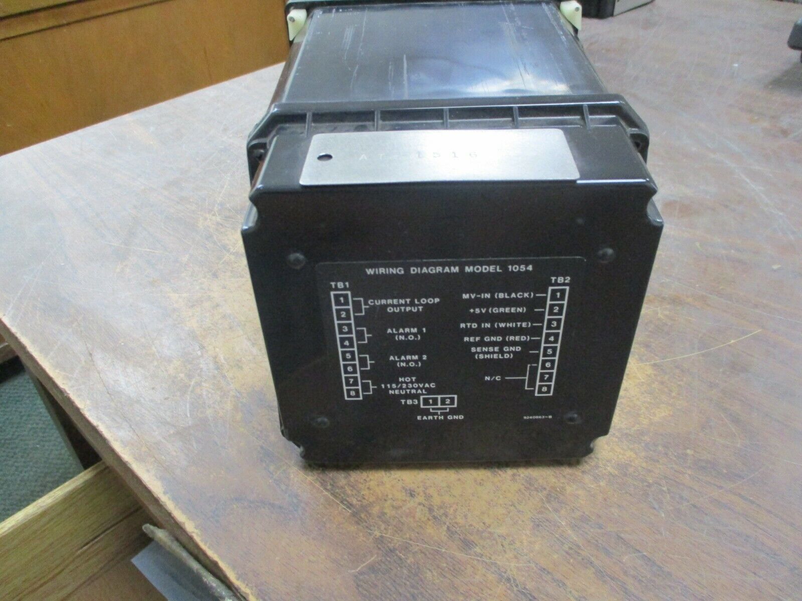 Rosemount Analytical Uniloc pH Analyzer 1054PH 115V 50/60Hz 0.100A Used