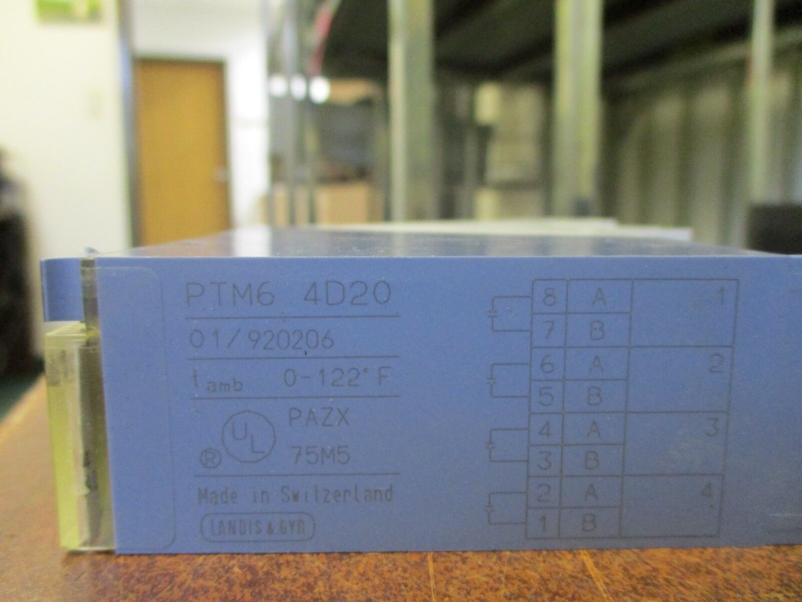 Siemens Point Termination Module PTM6 4D20 "Lot of 2" Used