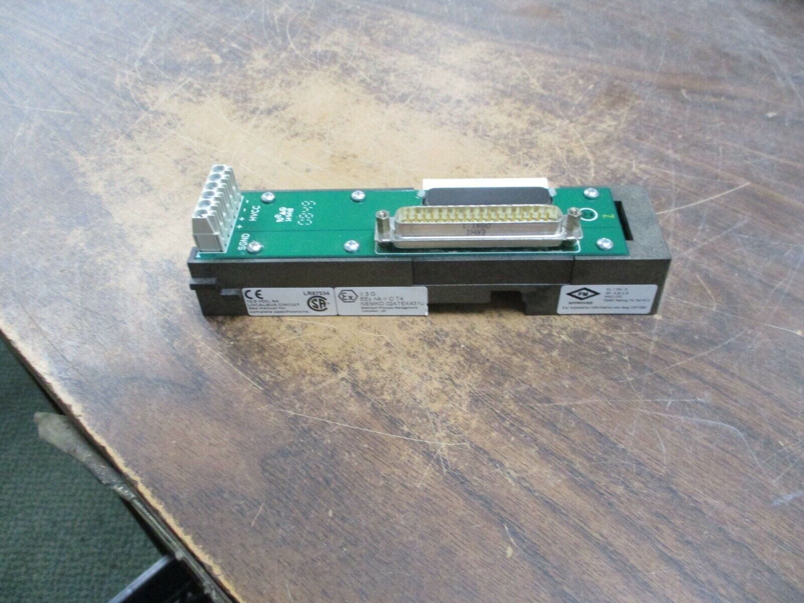 Emerson KJ4001X1-HC1 Localbus Left Extender 12P0831X072 Rev. H Used