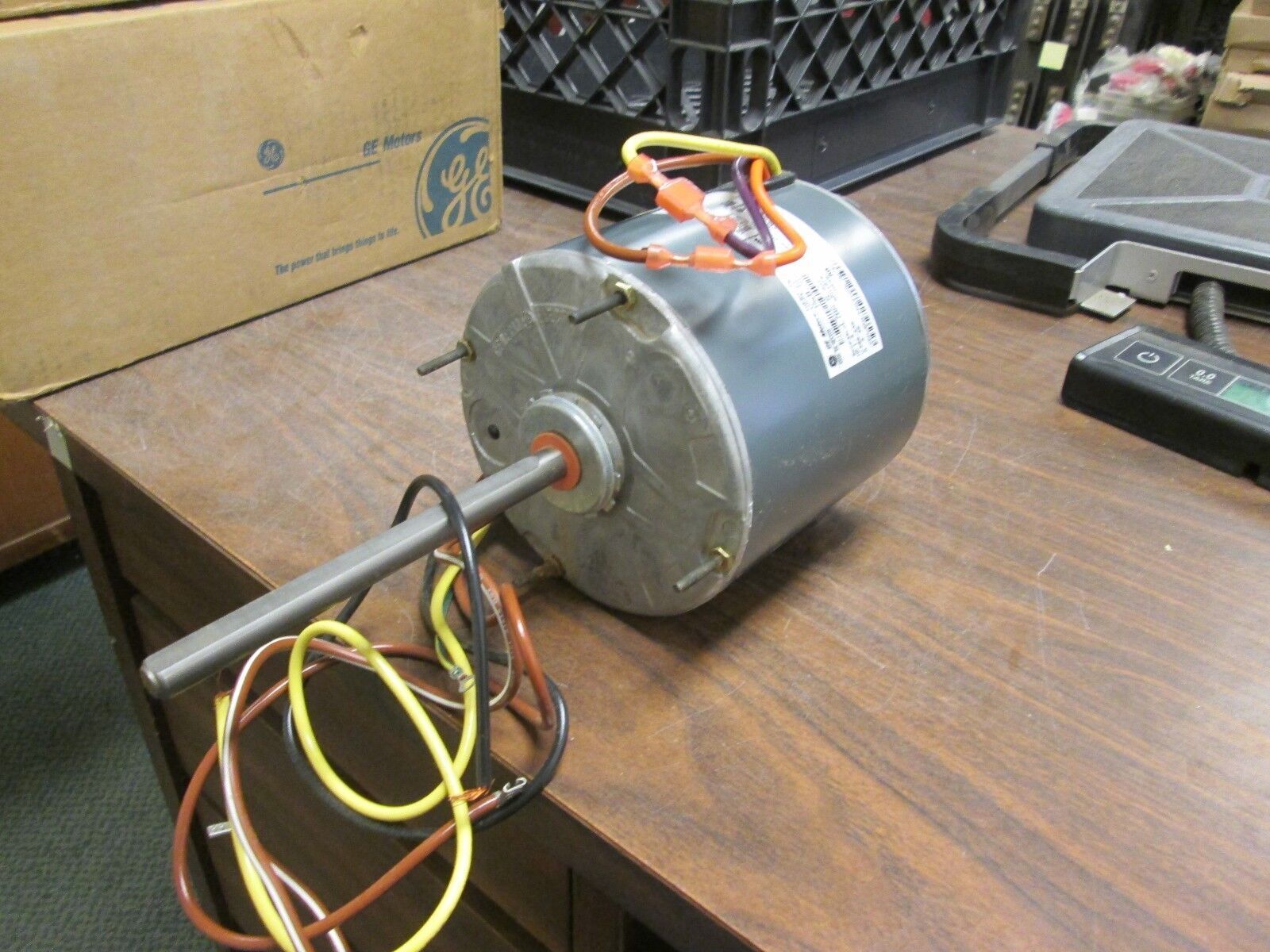 GE Permanent Split Capacitor Motor 3733 1/3HP 1075RPM 208-230V New Surplus