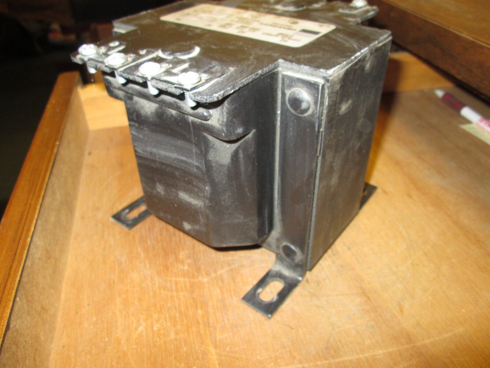 Hevi-Duty Control Transformer E550 .550KVA Pri 240/480V Sec 120V Used
