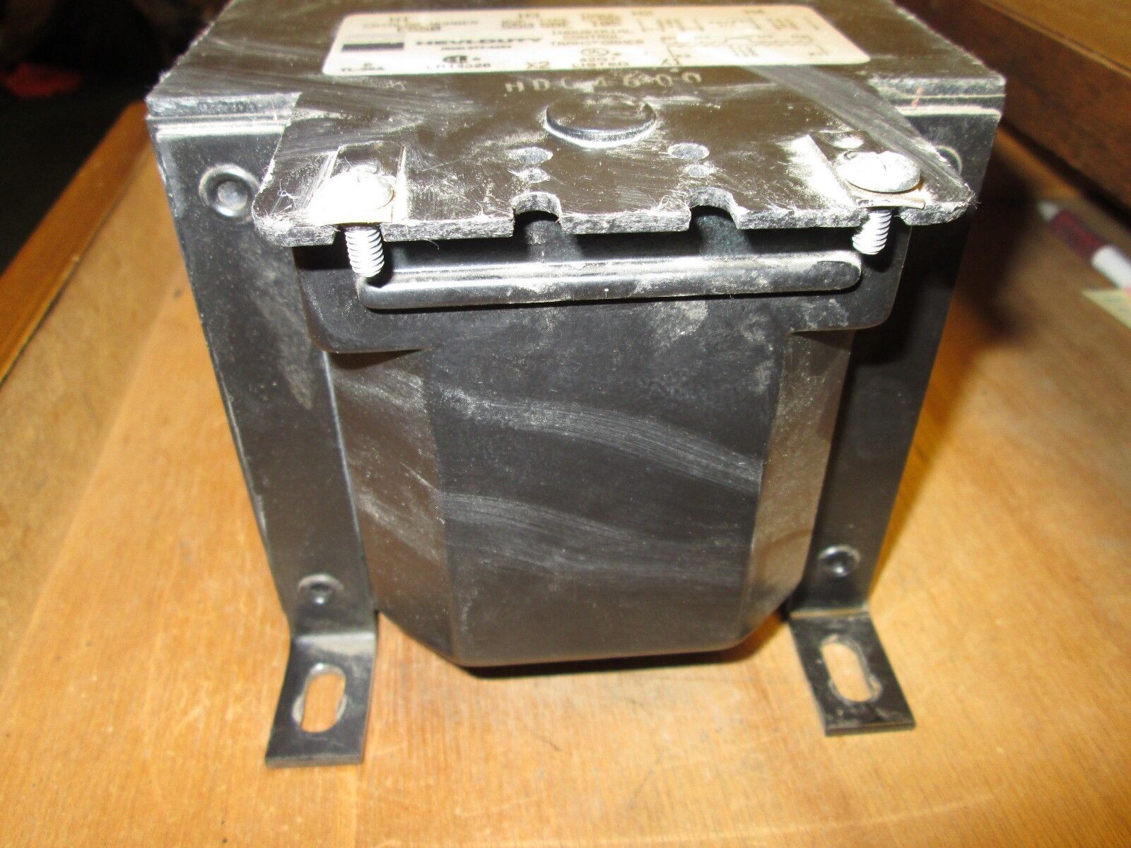 Hevi-Duty Control Transformer E550 .550KVA Pri 240/480V Sec 120V Used