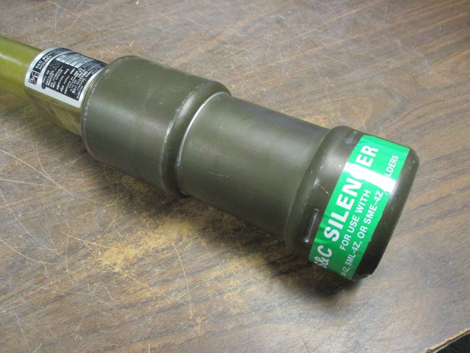 S&C Type SM-4Z Medium Voltage Fuse 86802R2 14.4KV 200E Max *No Refill* Used