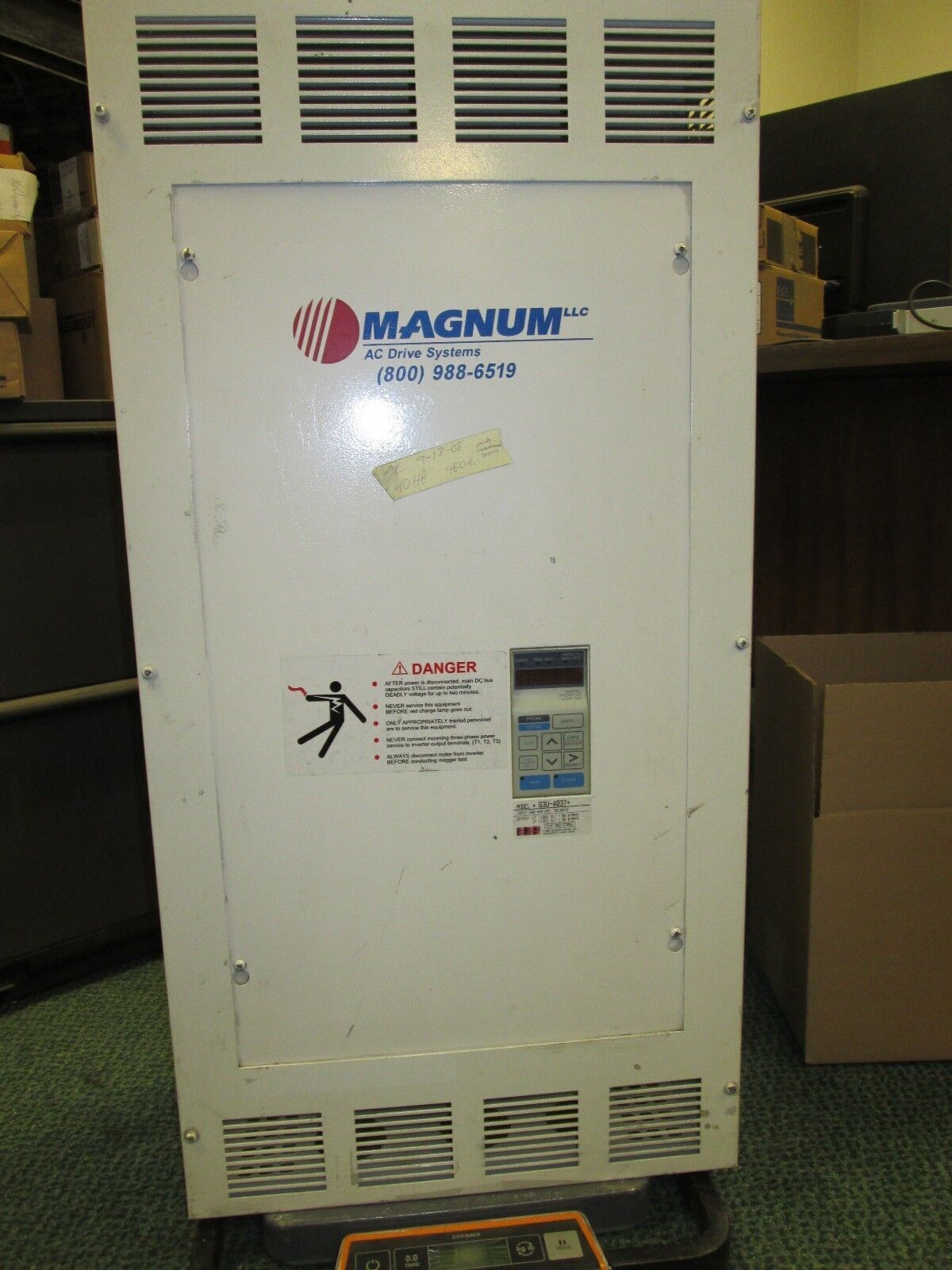 Magnum / Magnetek AC Drive CIMR-G3U4037 Used