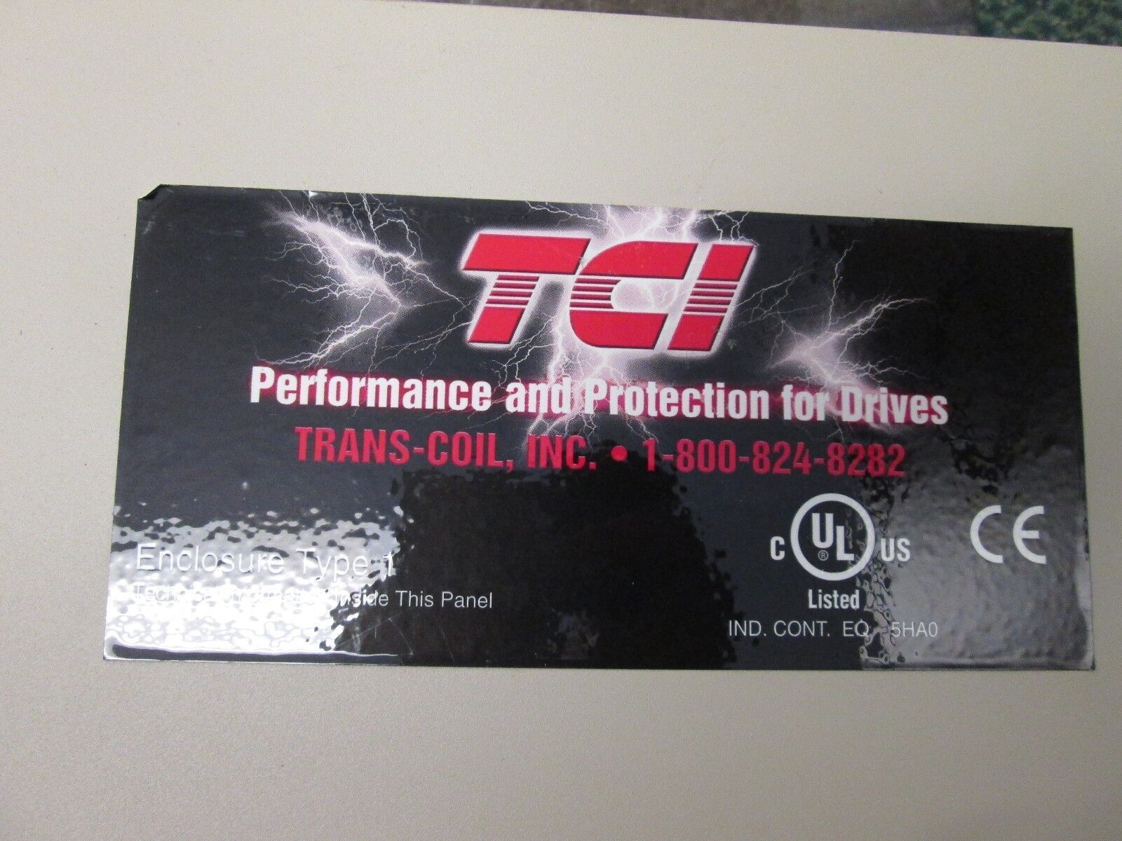 TCI Drive Reactor KDRULA4CE01 11A 600V 3Ph 50/60Hz Used