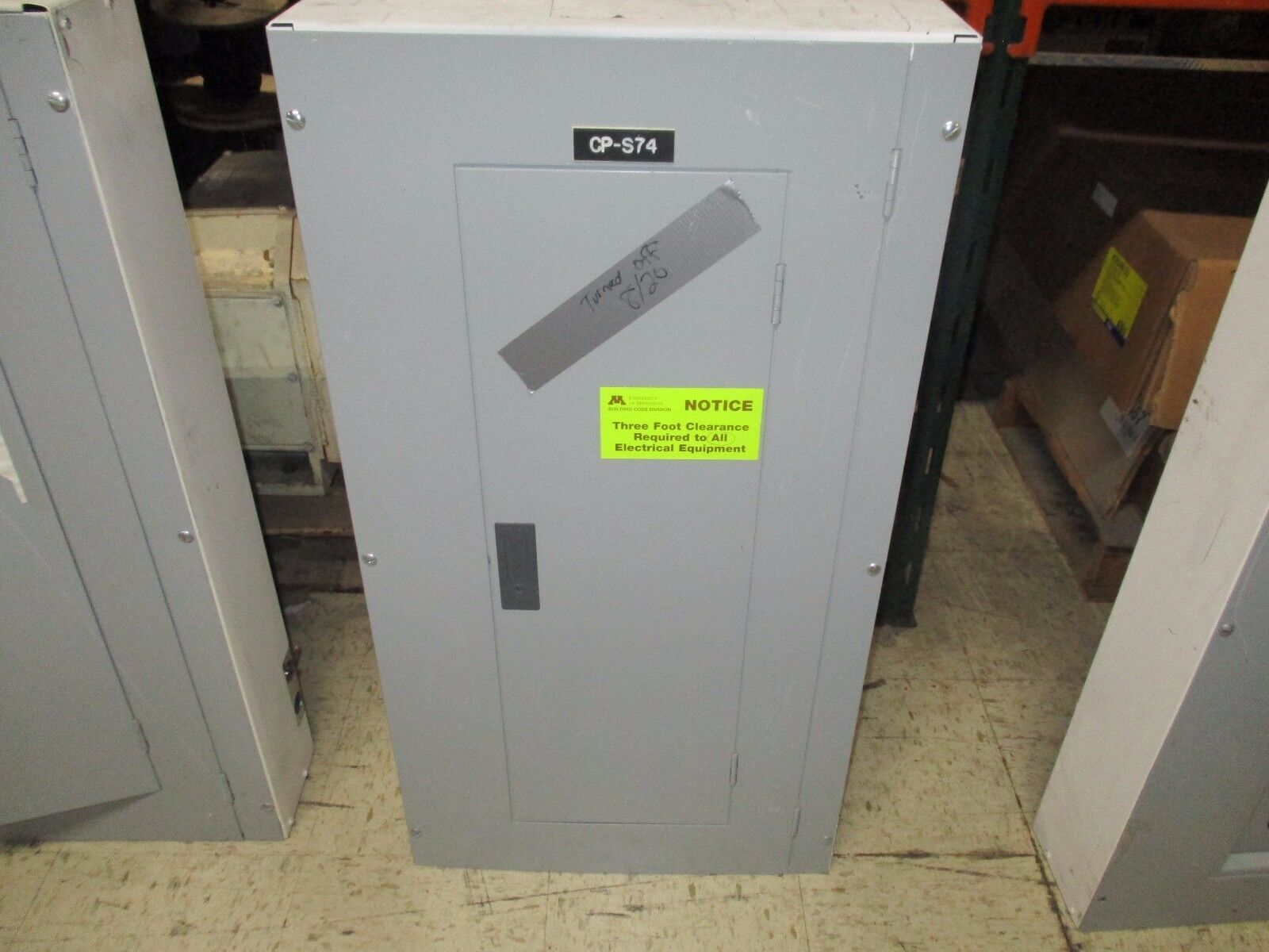 Siemens S1 Main Breaker Panel S1C30BL060CTS 50A Main 3Ph 4W 30 Circuit Used