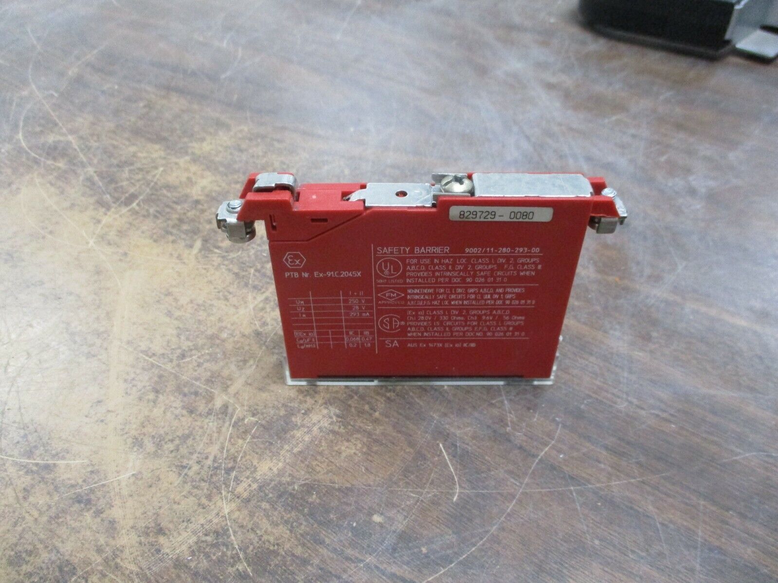 Stahl Intrinspak Safety Barrier 9002/11-280-293-00 25V / 6V Used
