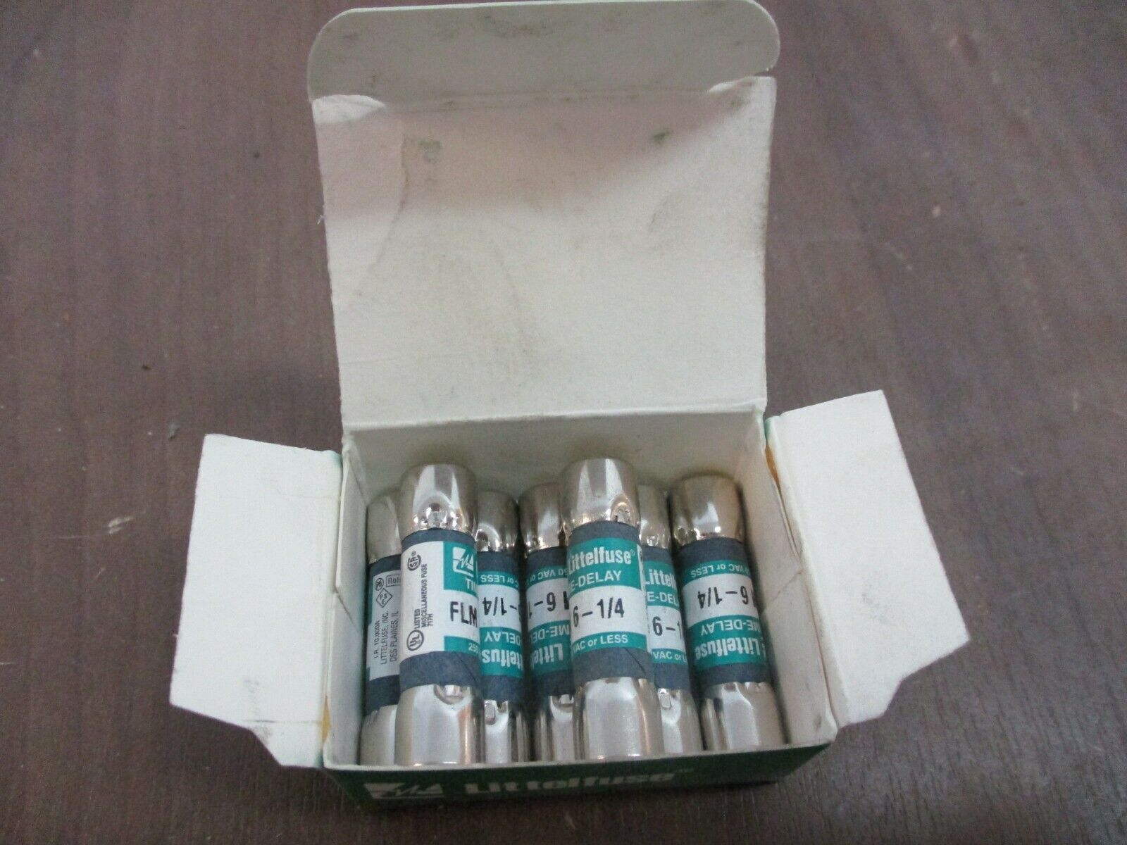 Littelfuse Fuse FLM 6-1/4 6 1/4A 250V *Box of 7* New Surplus