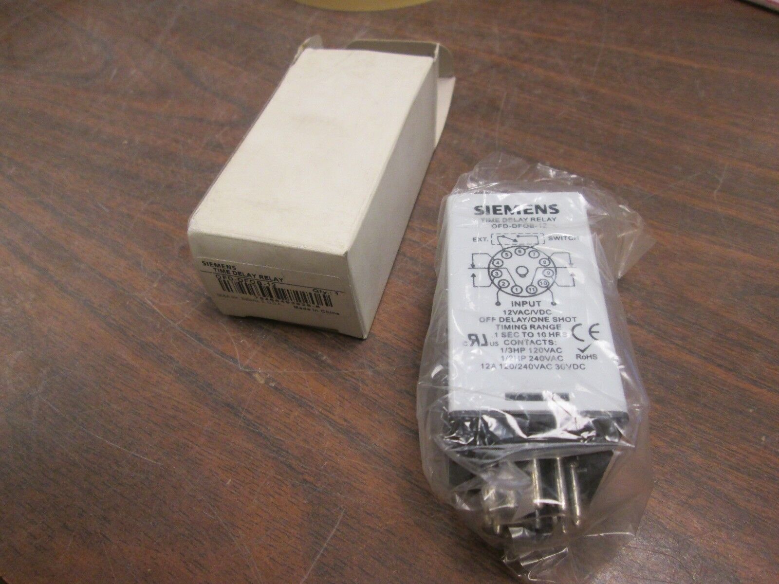 Siemens Time Delay Relay OFD-DFOB-12 24V New Surplus