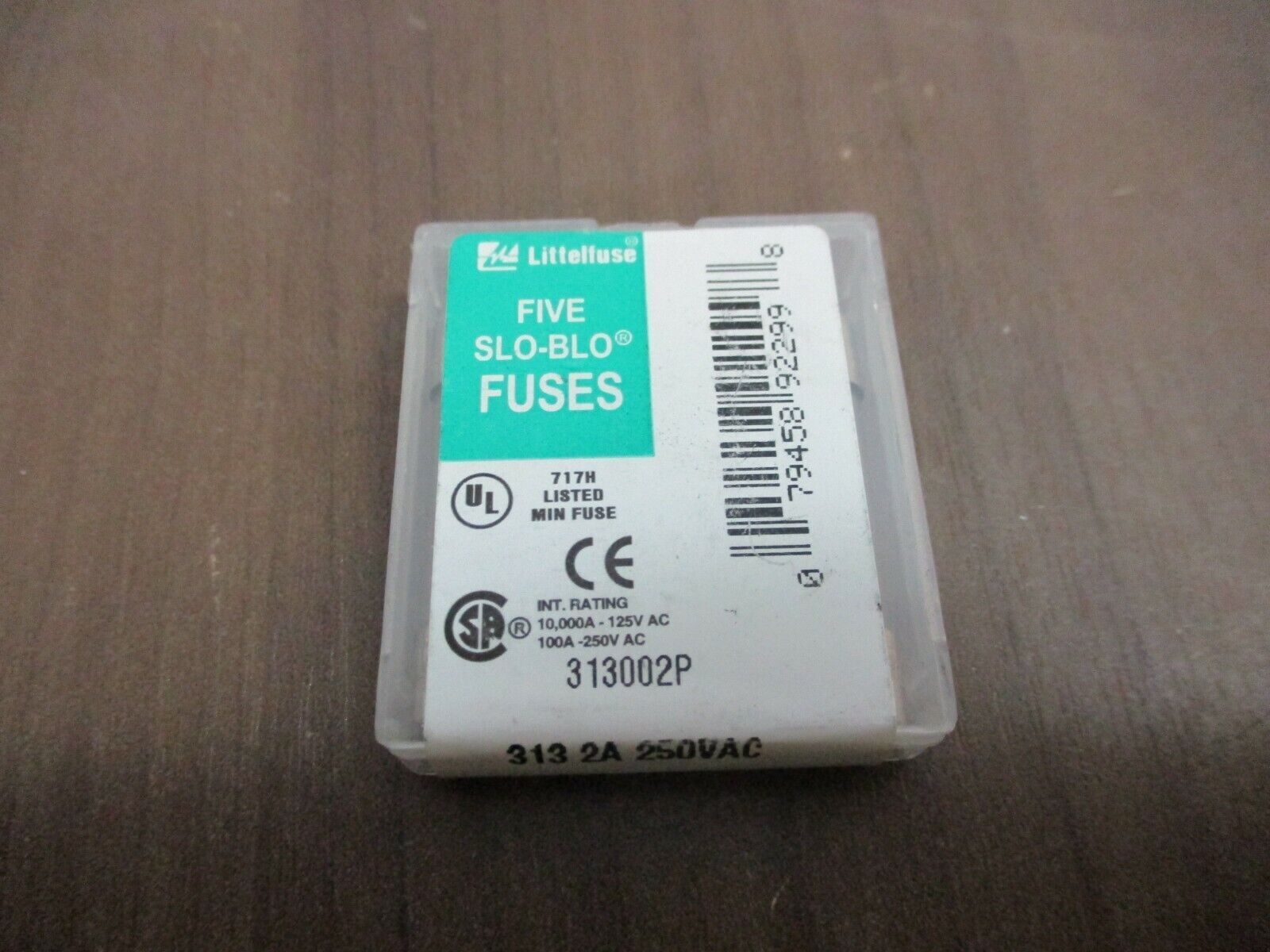 Littelfuse Fuse 313002P 2A 250V *Lot of 4 Boxes of 5* New Surplus