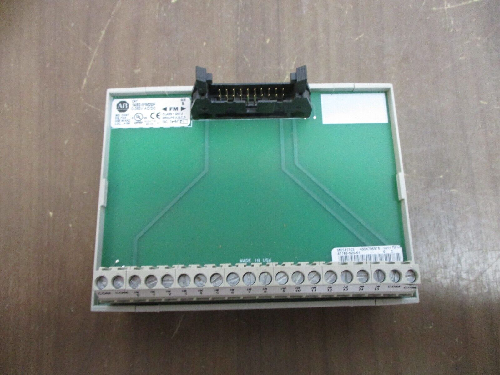 Allen-Bradley Interface Module 1492-IFM20F Ser. B 0-265V AC/DC Used