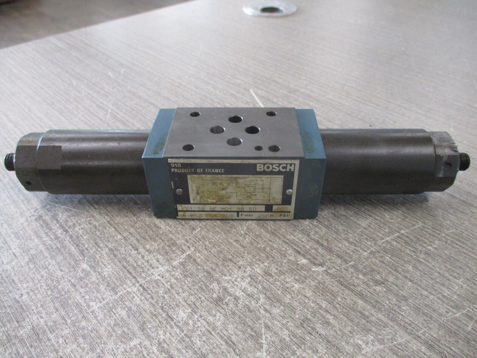 Bosch Hydraulic Valve FE1 SB AE M01 AB 50 4-500 PSI Used