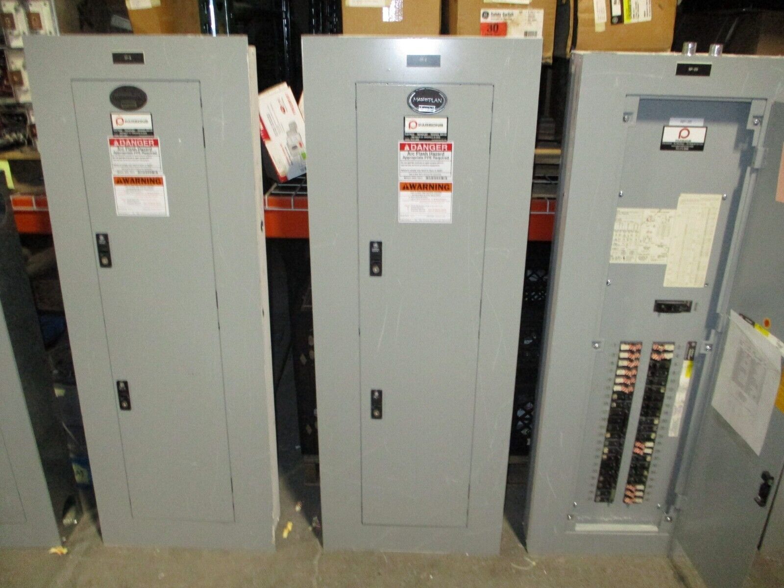 GE Main Breaker Circuit Breaker Panel AQF3422ABX 225A Max 225A Main 208/120V 3Ph