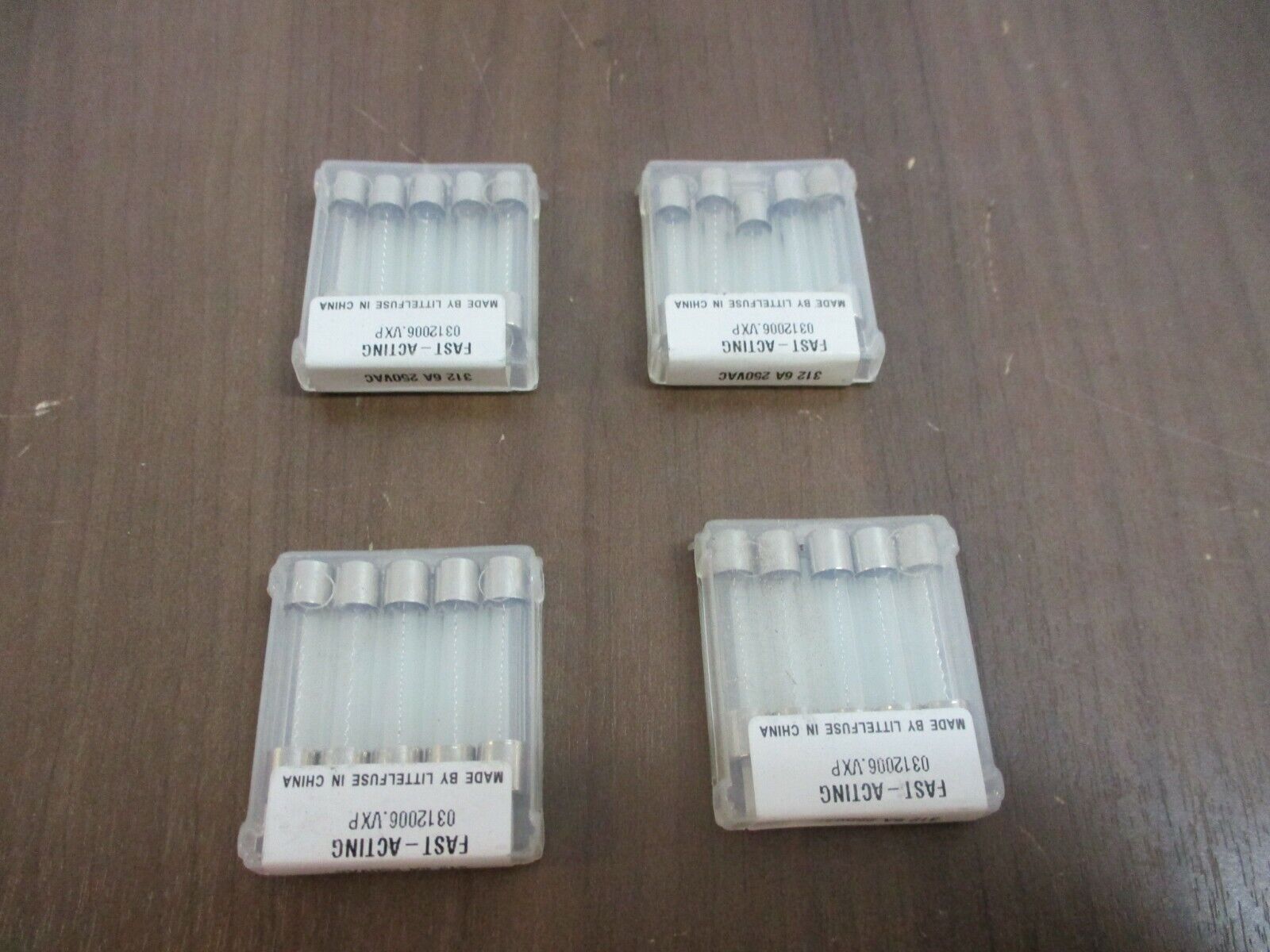 Littelfuse Fuse 312006P 6A 250V *Lot of 4 Boxes of 5* New Surplus