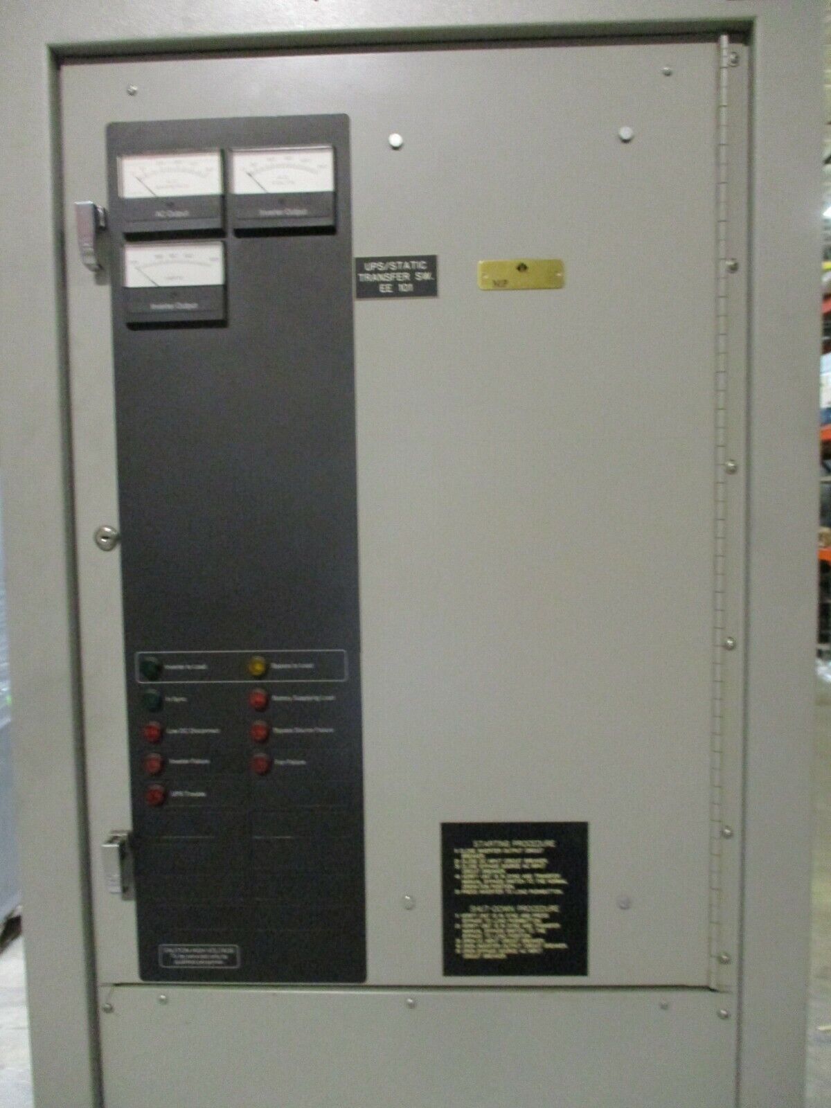 SCI 5kVA Inverter SV12050N(85-VE0050-05) 105-140DC In 120V 1Ph Out Used