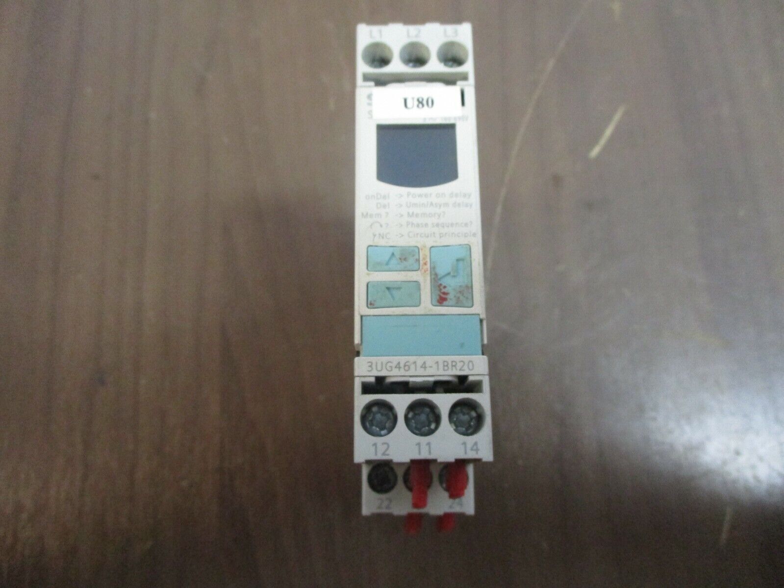 Siemens Monitoring Relay 3UG4614-1BR20 Used