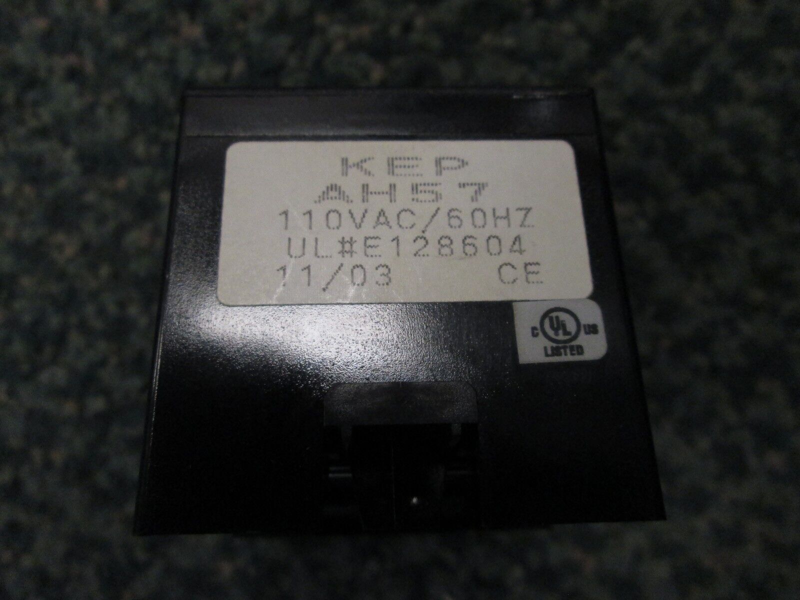 KEP Hour Counter AH57 110VAC 60Hz Used