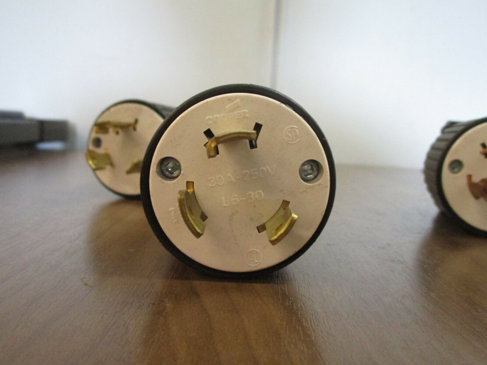 Cooper Plug Nema L6-30 30A 125V *Lot of 4* Used