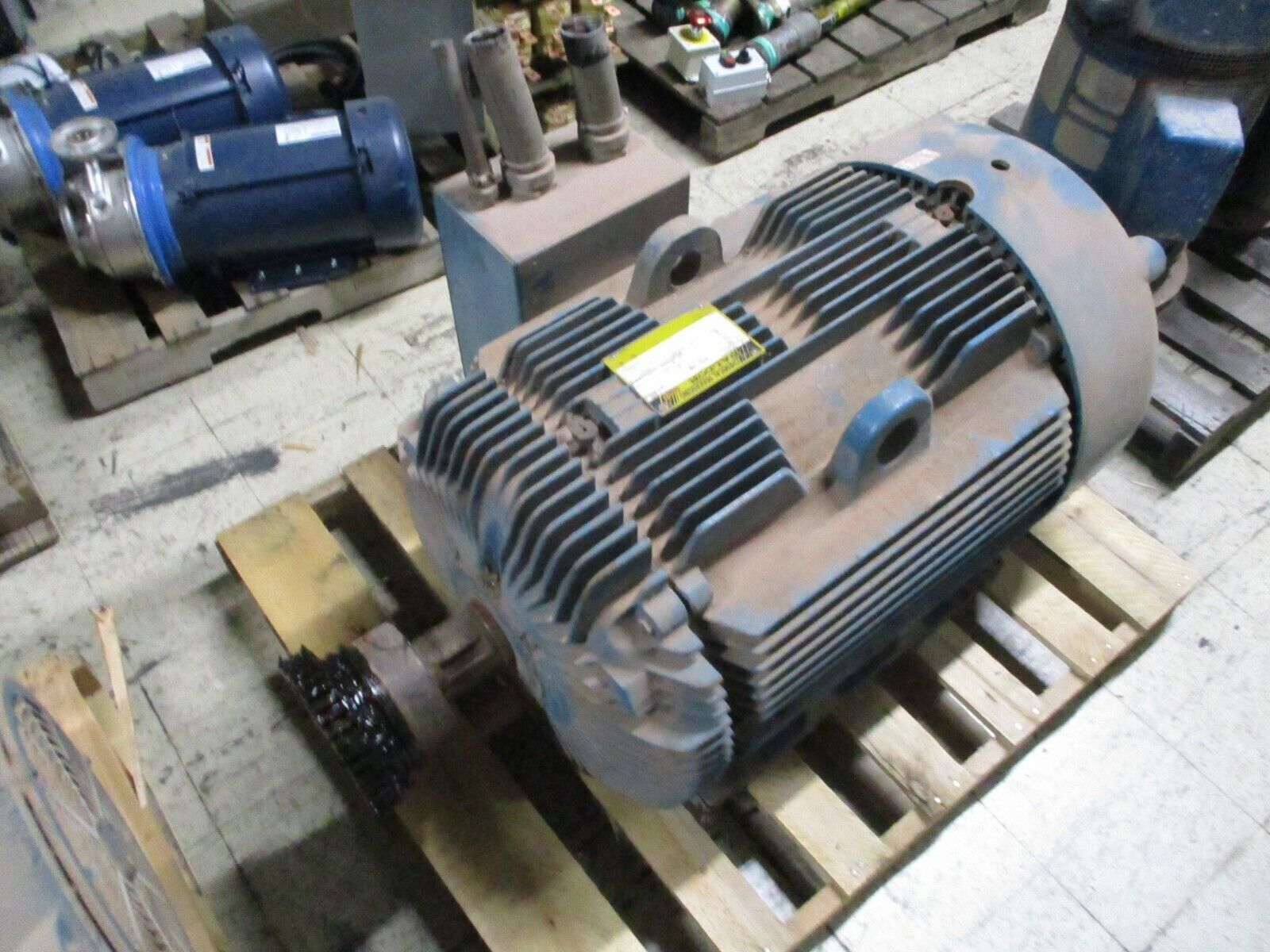 Baldor Chemical Processing/Severe Duty Motor ECP4407T-4 200HP 1800RPM 460V Used