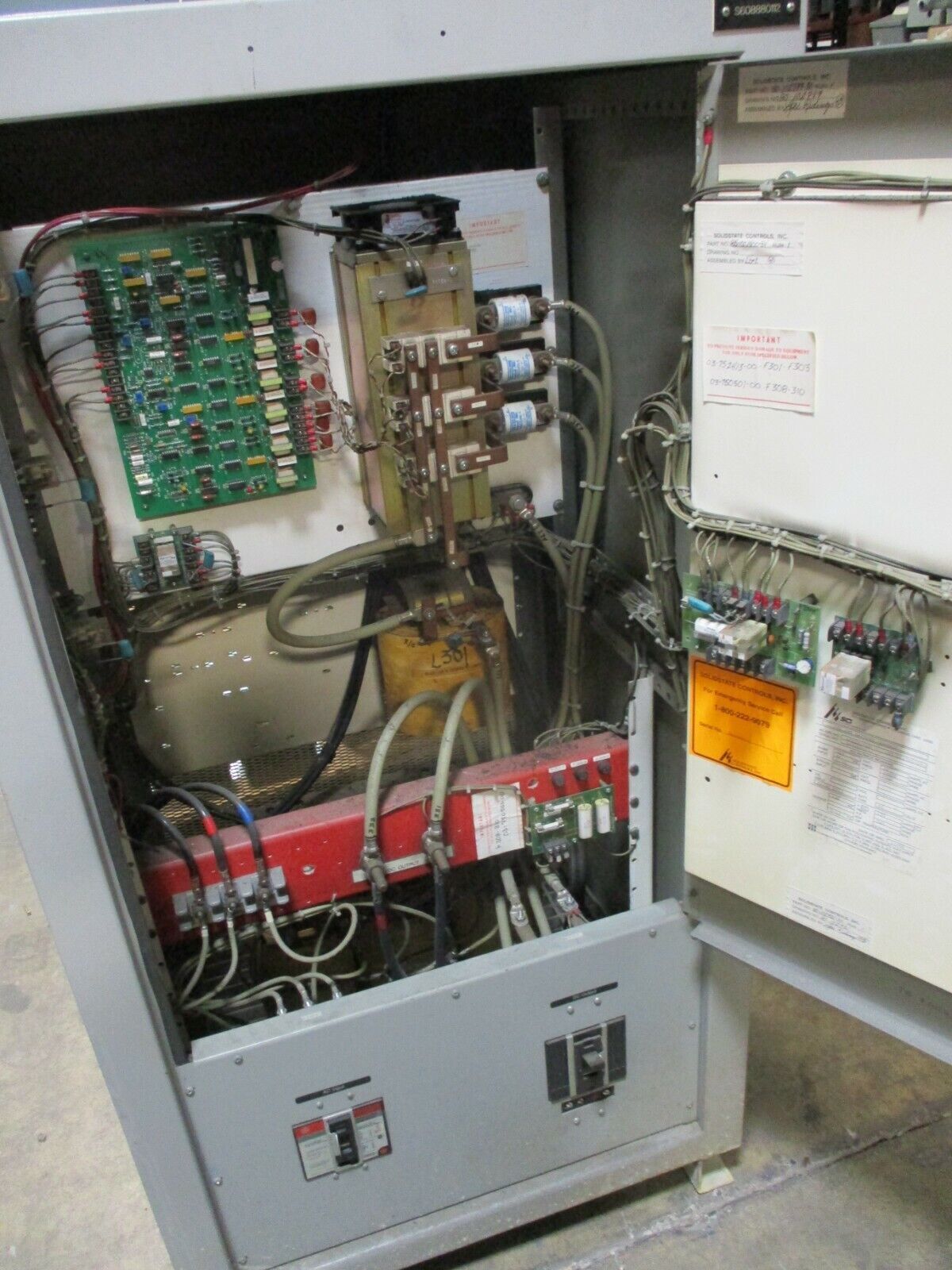 SCI Thyri-Power Battery Charger BCS12150P(85-CC1500-54) 480VAC 3Ph In 130VDC Out