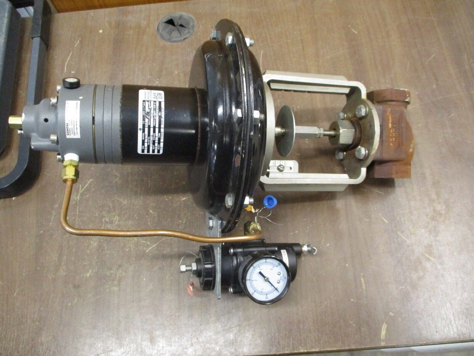 Jordan Valve Pneumatic Control Valve 78TP Size: 1/2" 1000PSI Max Seat: 316 Used