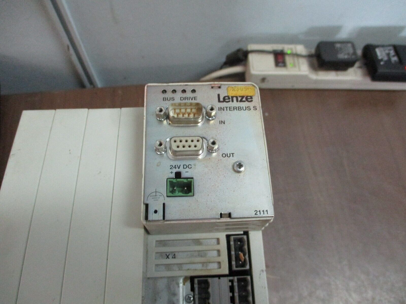 Lenze Servo Controller EVF9325-EV w/ Interbus S Module *Missing X7 Slot* Used