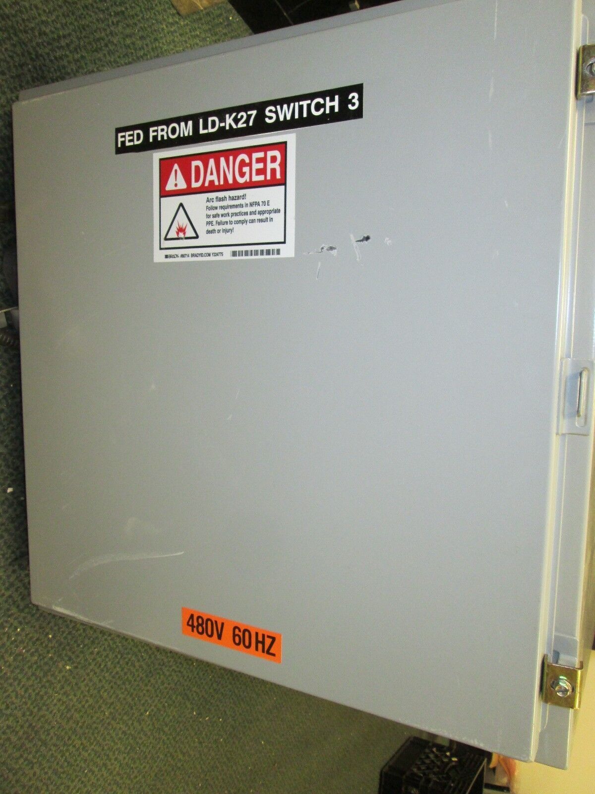 Siemens Sirius Contact 3RT1064-6...6 110-127V coil Nema 12 Enclosure Used