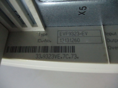 Lenze Servo Drive EVF9323-EV w/ Interbus S Module *Missing X7 Port* Used