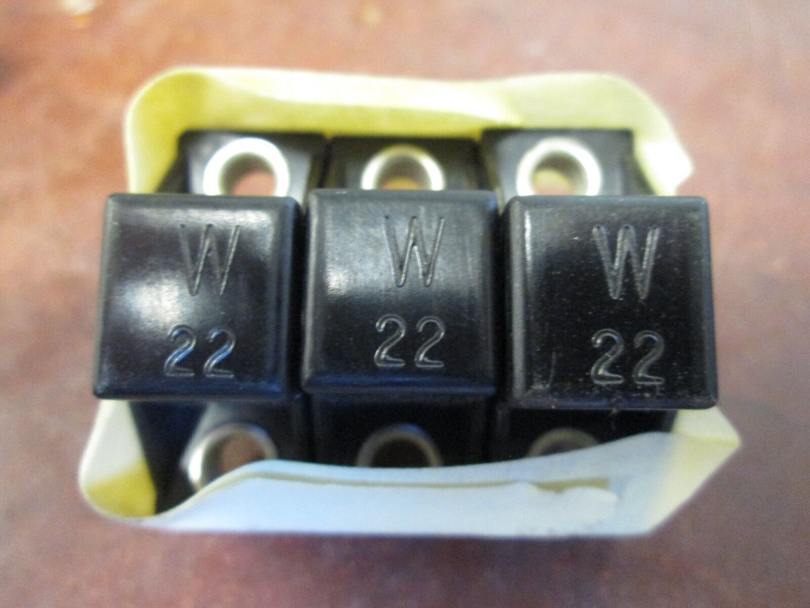 Allen-Bradley Overload Heater Unit W22 *Set of 3* Used