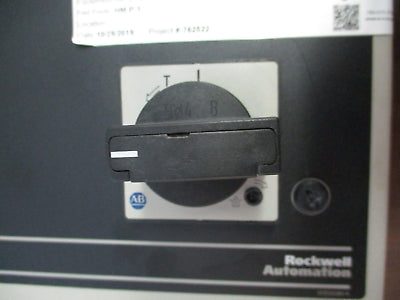 Rockwell Automation VTAC 9 AC Drive w/ Bypass 9VT-2541H0-D00 Ser. A 25HP 3Ph