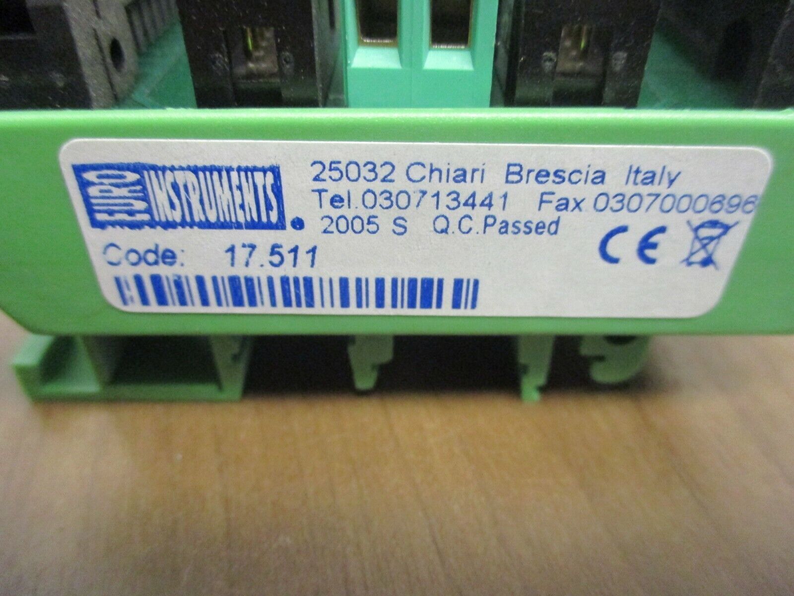 Euro Instruments 17.511 PCB EI20030110 Used