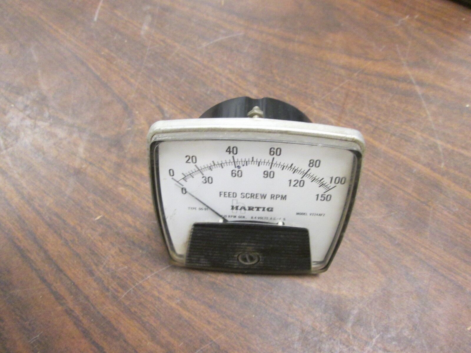 Hartig Feed Screw RPM Meter V224AF2 Used