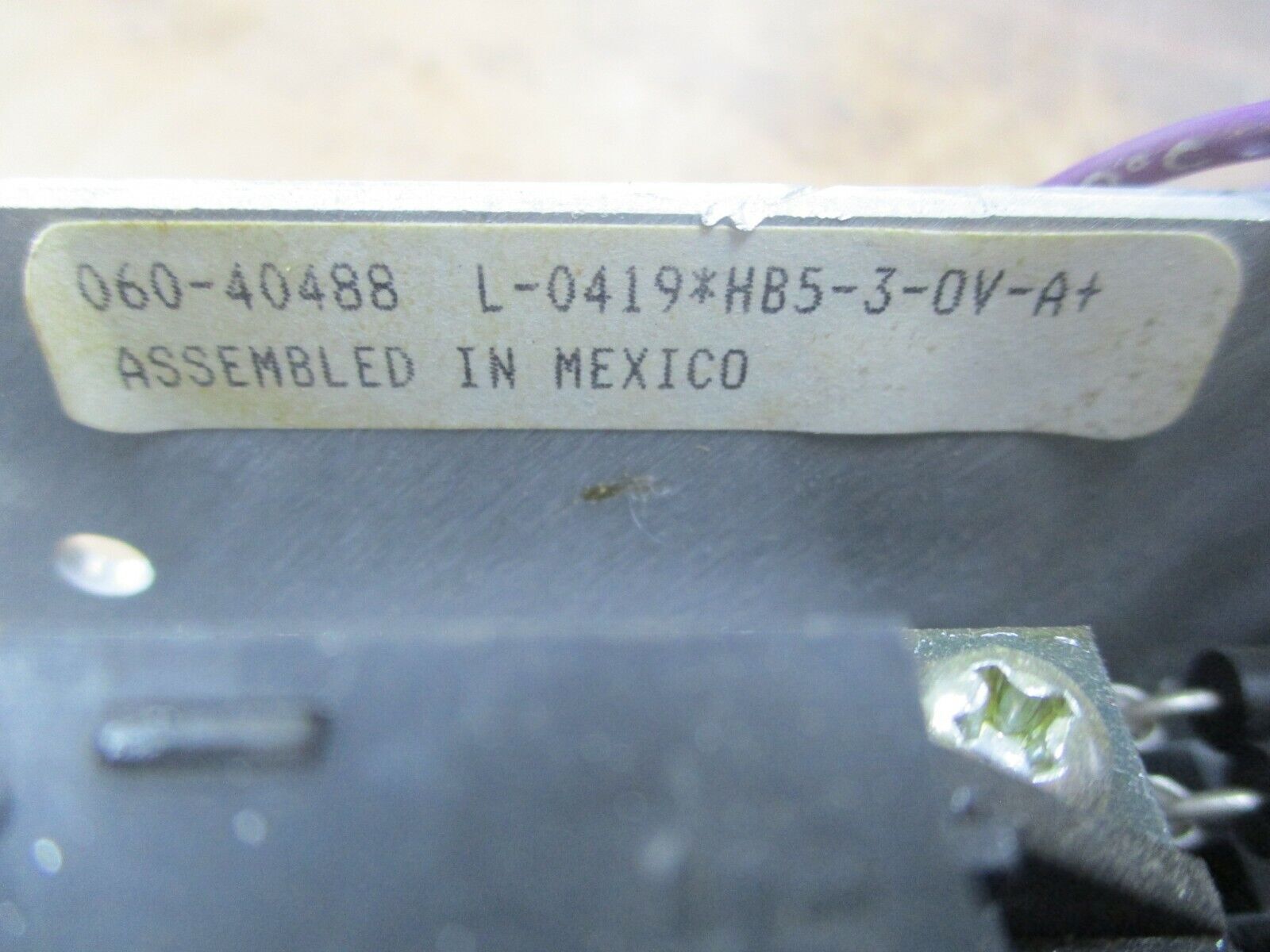 Condor Power Supply L-0419*HB5-3-0V-A+ Used