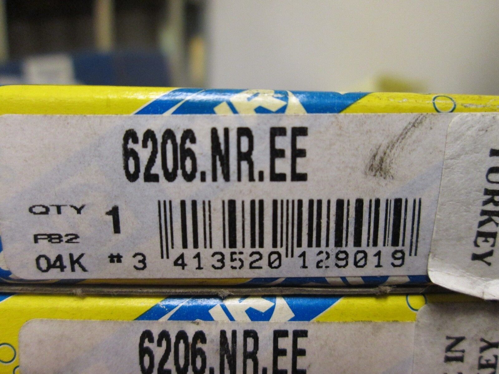 SNR Ball Bearing 6206.NR.EE *Lot of 2* New Surplus