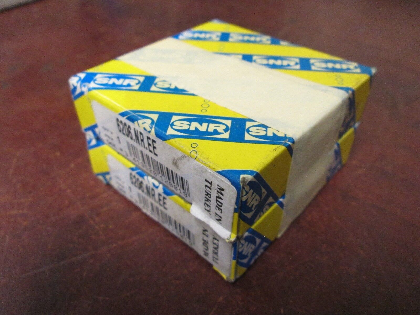 SNR Ball Bearing 6206.NR.EE *Lot of 2* New Surplus