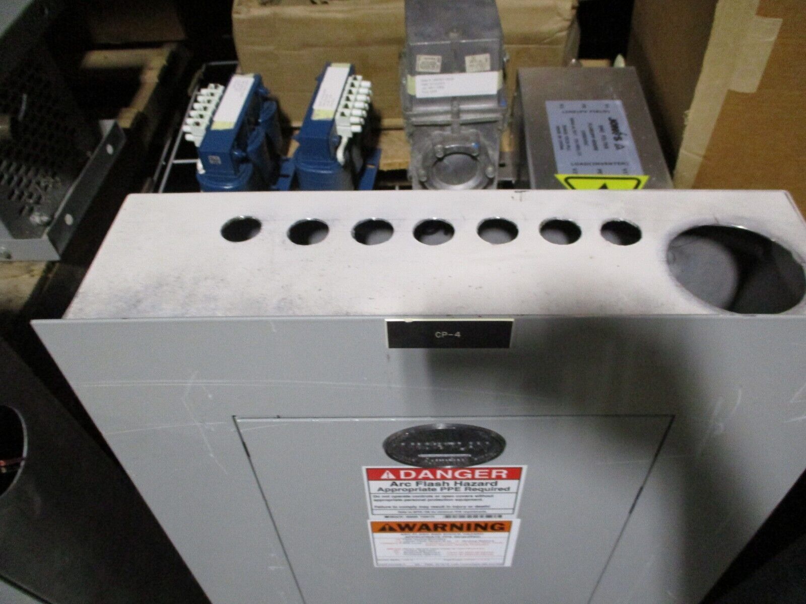 GE Main Breaker Circuit Breaker Panel AQF3422ABX 225A Max, 225A Main 240V Used